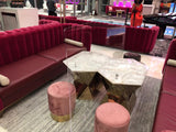 Free Standing Plexiglass Barrier with Acrylic Feet