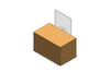 Direct Mount Plexiglass Barriers -  6mm thickness
